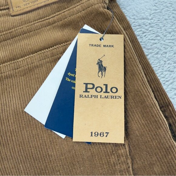 Polo Ralph Lauren Varick Slim Straight Brown Corduroy 40x32 - Picture 6 of 16